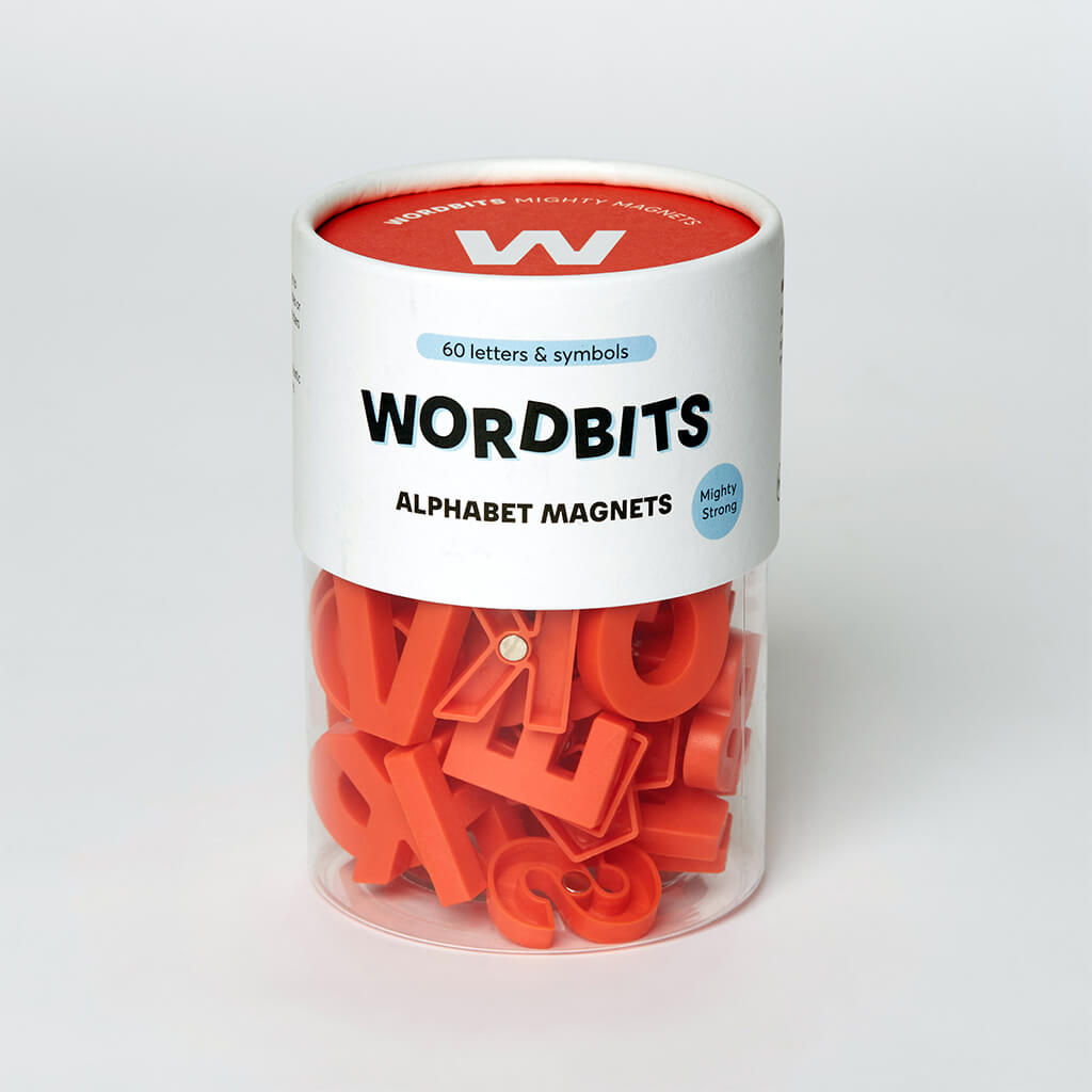 Plastic alphabet store magnets